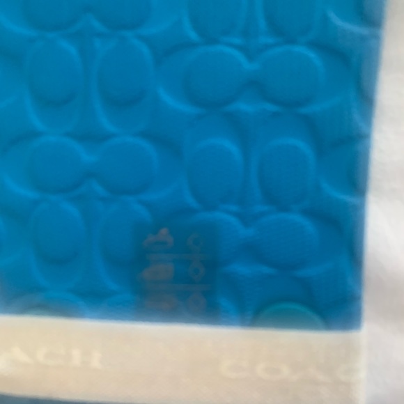 Coach Flip Flops Royal Blue Sandals Shoes size 9 NWT - Picture 8 of 14